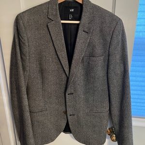 Grey Blazer | H&M | Mens | Size 38R (US) Size 48 (EU) | Perfect Condition